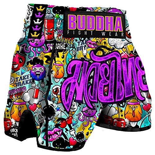 Buddha Fight Wear - Muay Thai Retro Zippy Short